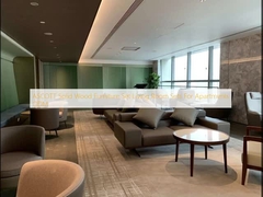 Bộ đồ nội thất bằng gỗ đặc ASCOTT Bộ phòng khách cho căn hộ ODM