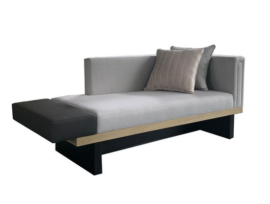 Ghế Chaise Lounge đương đại Nội thất sang trọng Eco Light ISO9001 185 * 75 * 75cm