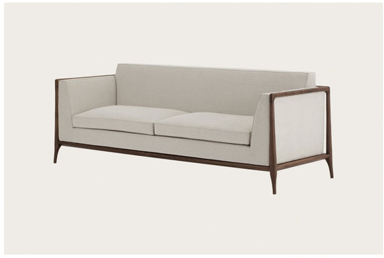 Nội thất sảnh khách sạn năm sao Ghế sofa bọc đệm màu be Chống trầy xước
