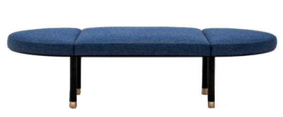 Ghế dài phong cách cho phòng khách Chống vết bẩn 120 * 38 * 42cm Ghế phòng ngủ hiện đại