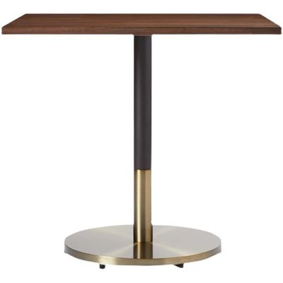 ISO9001 800 * 700 * 750mm Nội thất nhà hàng khách sạn Bàn ăn hình vuông bằng gỗ có kết cấu
