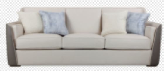 Nội thất sảnh khách sạn không thấm nước Vải Ghế sofa ba chỗ ngồi ODM