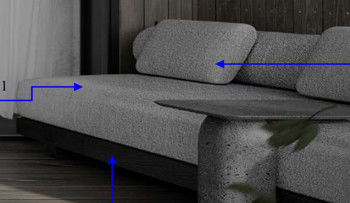Phong cách hiện đại Ghế sofa phong cách hiện đại 5 sao