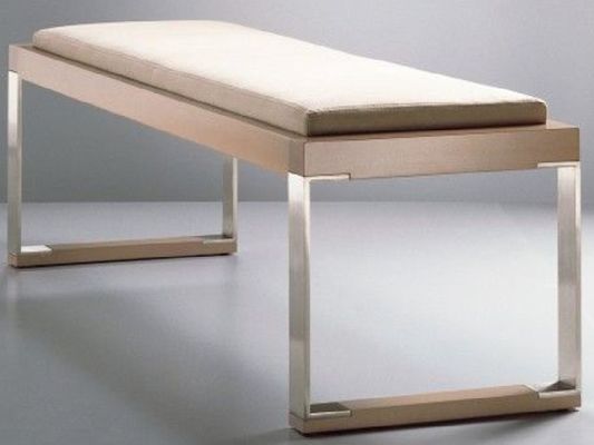 Nội thất sảnh khách sạn bền bỉ Ghế dài trong nhà phong cách 1200 * 400 * 450mm