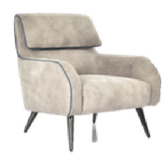 Phong cách hiện đại 5 sao Sofa Solo với tiêu chuẩn khách sạn 830 * 870 * 980