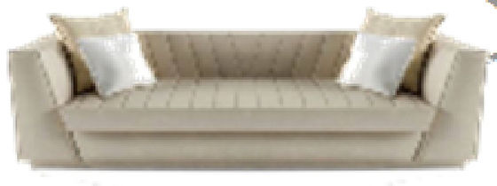 Trang trại hiện đại tiện nghi Phong cách Settee Nội thất sảnh khách sạn Chống nắng