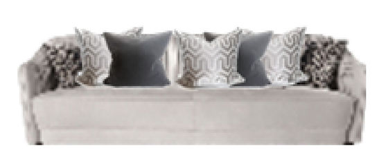 Sofa nhung thoải mái thương mại Ghế sofa 4 chỗ thoải mái chống trầy xước