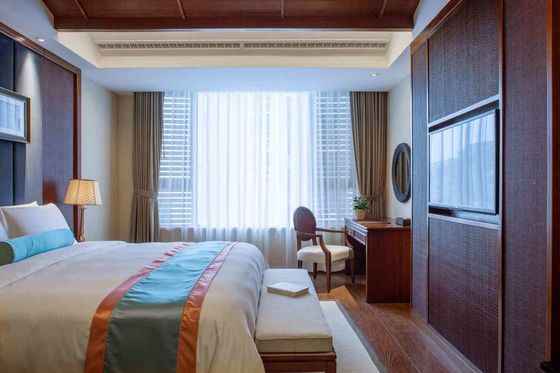 Nội thất Đông Nam Á đã xử lý bằng thuốc diệt côn trùng King Size Queen Size Nội thất cổ điển mới Bộ phòng ngủ