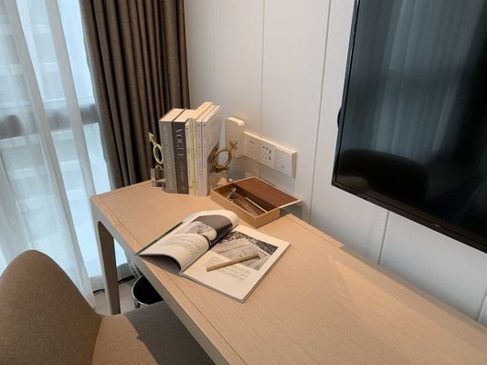 Bộ đồ nội thất bằng gỗ đặc ASCOTT Bộ phòng khách cho căn hộ ODM