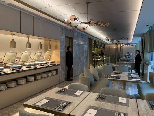 Bộ đồ nội thất bằng gỗ đặc ASCOTT Bộ phòng khách cho căn hộ ODM
