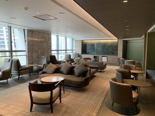 Bộ đồ nội thất bằng gỗ đặc ASCOTT Bộ phòng khách cho căn hộ ODM