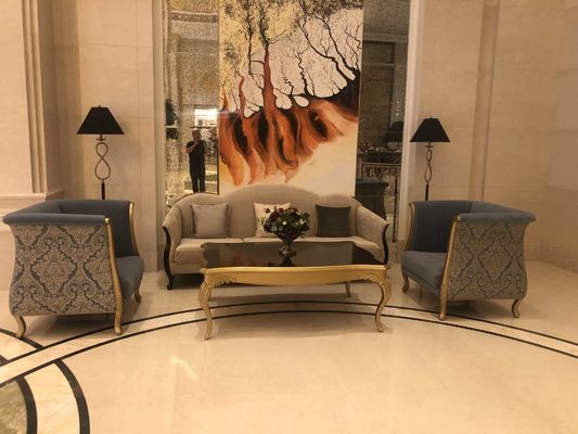 Khách sạn 5 sao Khách sạn quốc tế Bộ bàn ăn tùy chỉnh Bộ ghế sofa tùy chỉnh chống thấm nước