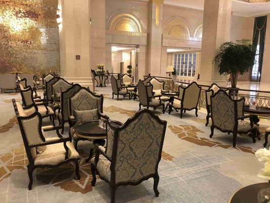 Khách sạn 5 sao Khách sạn quốc tế Bộ bàn ăn tùy chỉnh Bộ ghế sofa tùy chỉnh chống thấm nước
