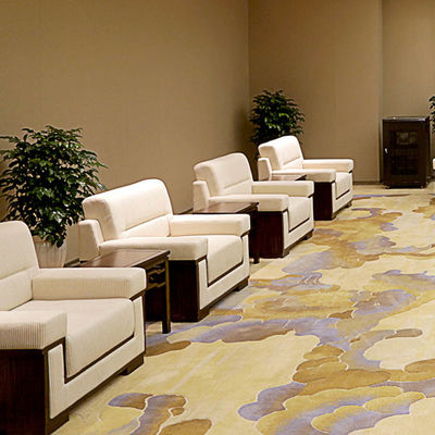 Bộ ghế sofa vải đơn hiện đại, phù hợp cho phòng hội nghị khách sạn và cho tiếp tân VIP