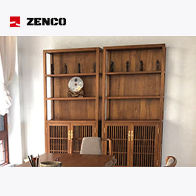 Thiết bị phong cách Trung Quốc bằng gỗ rắn với ghế và tủ bàn trà