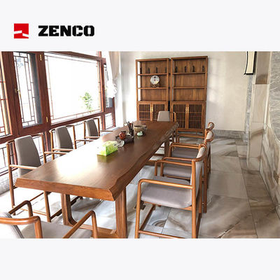 Thiết bị phong cách Trung Quốc bằng gỗ rắn với ghế và tủ bàn trà