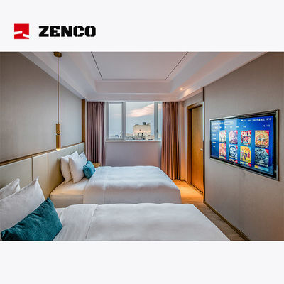 Bộ đồ nội thất phòng ngủ khách sạn theo phong cách hiện đại, kích thước 1500 * 2000 * 300mm