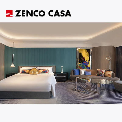 Light Luxury Style Hotel Bedroom Furniture Set, có thể được tùy chỉnh