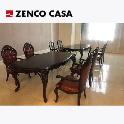 Bàn ghế dài kiểu châu Âu với ghế dài cho khách sạn hoặc nhà