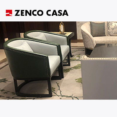Phong cách hiện đại Phòng khách sạn Bộ đồ nội thất giải trí bao gồm ghế sofa Ghế giải trí Bàn cafe