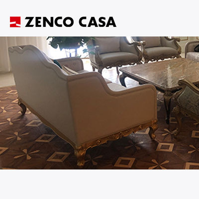 Thiết bị nội thất giải trí theo phong cách châu Âu khách sạn Lobby bao gồm ghế sofa ghế giải trí bàn cà phê