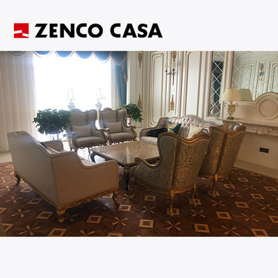 Thiết bị nội thất giải trí theo phong cách châu Âu khách sạn Lobby bao gồm ghế sofa ghế giải trí bàn cà phê
