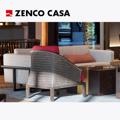 Đồ nội thất sảnh khách sạn theo phong cách Trung Quốc bao gồm ghế sofa và ghế dài vv