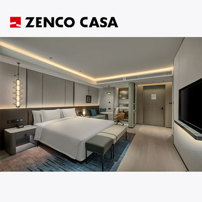 Đồ nội thất phòng ngủ khách sạn Custom Sets For Business People With Bed Box 1830*2030*300mm