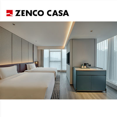 Bộ đồ nội thất phòng ngủ kiểu khách sạn hiện đại, bao gồm hộp giường 1300 * 2000 * 250mm