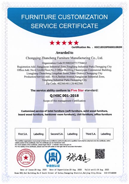 Trung Quốc ZENCO Chứng chỉ